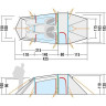 Палатка TATONKA GROENLAND 3 VENT LIGHT OLIVE 2428.333